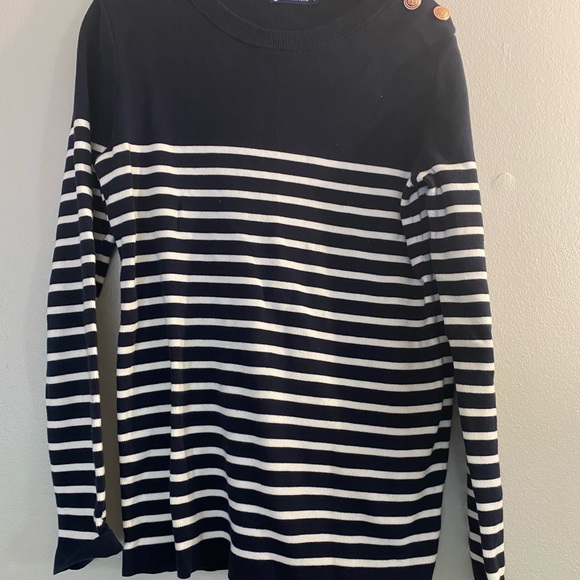 Petit Bateau striped knit sweater - Picture 2 of 3